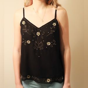 Forever 21 Beaded Tank Top
